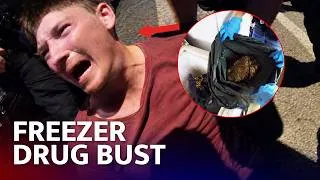 Thumbnail: Drug Dealer Hid $10,000 Of Weed In A FREEZER!