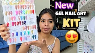 Thumbnail: New GEL NAIL ART KIT TROLLY ✨️ 💥 |Mini Vlog #shorts #minivlog #ashortaday #trending #nails #diy  