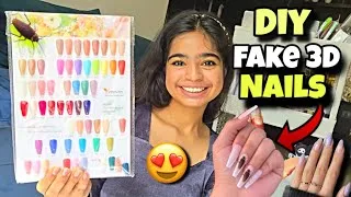 Thumbnail: New GEL NAIL ART KIT - FAKE NAILS💥✨️  #shorts #minivlog #vlog #trending #nails #diy #craft 
