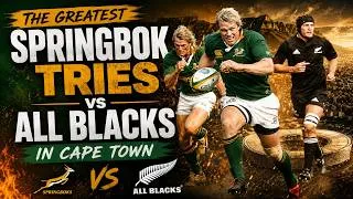 Thumbnail: Greatest Springbok Tries vs All Blacks in Cape Town