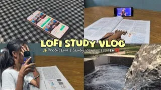 Thumbnail: Lofi Study Vlog 📚 | Class 9th Student | Productive Days in My Life
