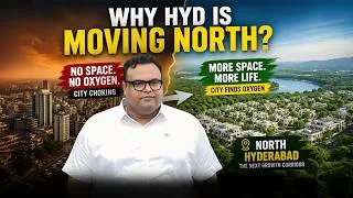 Thumbnail: North Hyderabad Property Prices Explained | Should You Buy Now?