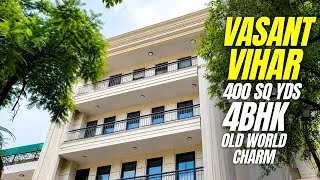 Thumbnail: Vasant Vihar New Delhi | Luxury 4 BHK House Tour | 400 Sq Yds