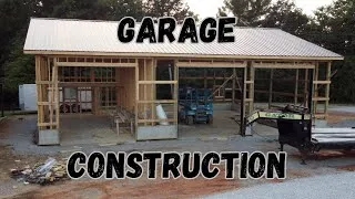 Thumbnail: Garage Construction Drone Timelapse