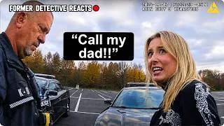 Thumbnail: Entitled Teacher Stalks Ex Until Her Own Dad's Cops Arrest Her