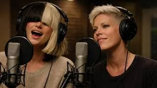 Thumbnail: Pink ft Sia I Will Finish Strong (Official AI Lyrics Video)