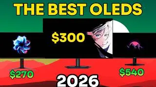 Thumbnail: Best OLED Monitors! 2026 [$270-$600+]