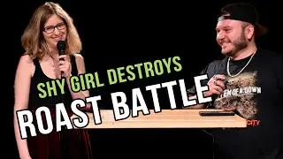 Thumbnail: Roast battle – Chris Tos (@CloseTheDoorBehindYou) vs Rebecca Kaplan