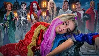Thumbnail: The ULTIMATE Giant Game of Clue Challenges! | Rebecca Zamolo