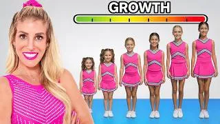 Thumbnail: Cheerleaders Compete in Impossible Challenges! | Rebecca Zamolo