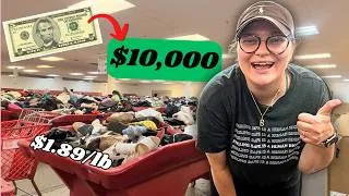 Thumbnail: 🚨 BACK TO THE BINS! 🚨 DAY 37 OF TURNING $5 INTO $10,000 BY THRIFTING!
