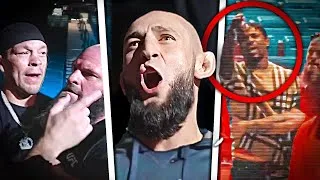 Thumbnail: Khamzat Chimaev vs Everyone Backstage!