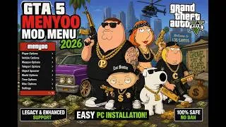 Thumbnail: [NEW[ GTA 5 Menyoo Mod Menu 2026 | Compatible with Legacy & Enhanced | GTA 5 Mod Menu