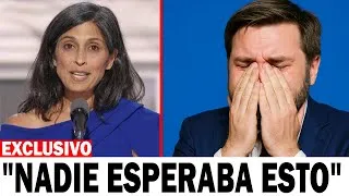Thumbnail: Usha Vance sorprendió al mundo al quitarle el micrófono a JD Vance en vivo. ¡Mira su reacción!