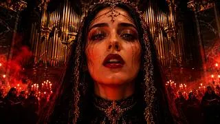 Thumbnail: What If a Requiem Became Techno? 🕯️⛪ | Sacred Female Vocals & Pipe Organ