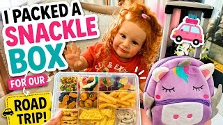 Thumbnail: Packing Reborn Annie a fun snackle box for road trip using items from Dollar tree 🌲 