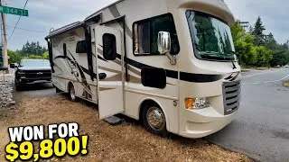 Thumbnail: I Won this 2015 Thor RV for $9,800… Will We Make it Home? 