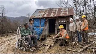 Thumbnail: A Disabled Father Crawled Through Mud — So We Built Him an Accessible Utility-Safe Home