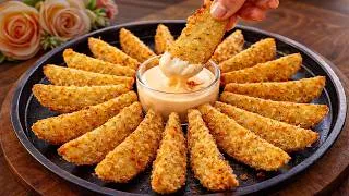 Thumbnail: Crispy POTATO WEDGES without Oven with Delicious sauce recipe