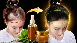 Thumbnail: Spray it on your hair for 14 days to accelerate hair growth and prevent hair loss! 🌿✨