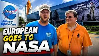 Thumbnail: A BLOWN AWAY European goes to NASA - With a AMAZING tour guide