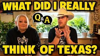 Thumbnail: What was Texas really like?? Carol ask me the questions you get the answers!