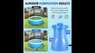 Thumbnail: DeeprClean 300 GPH Pool Filter Pump