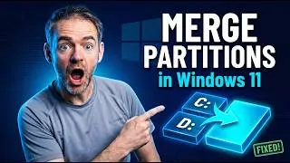Thumbnail: How to Merge Partition in Windows 11 (No Data Loss!)