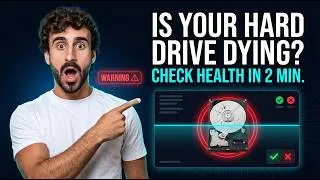 Thumbnail: How to Check Hard Disk Health on Windows (Before It's Too Late)