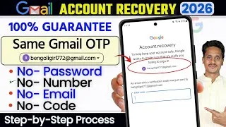 Thumbnail: How To recover google account (Step-by-step) 2026 | Gmail recovery without verification code