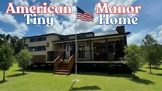 Thumbnail: AMERICAN MANOR TINY HOME - Biggest 4th of July Reveal EVER!