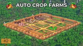 Thumbnail: Minecraft Villager Auto Crop Farm! (Bedrock & Java) | Farmland Part 2