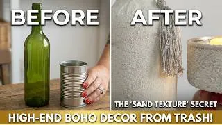 Thumbnail: I Turned Discarded Glass into Expensive Boho Decor✨