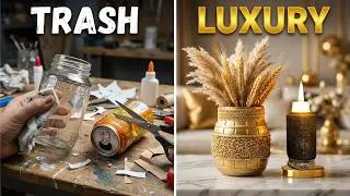 Thumbnail: I turned TRASH into Expensive Looking Decor (High-End DIY) ✨