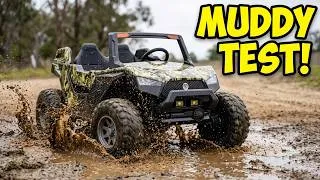 Thumbnail: First 4x4 Ride On Beast Test Drive in Mud & Puddles  Eldar & Dominic
