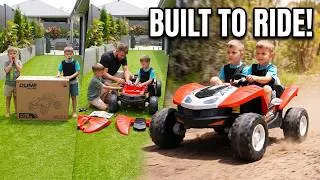 Thumbnail: We Built a Brand New Ladybug Ride On Car! 🐞 Unboxing, Assembly & First Drive