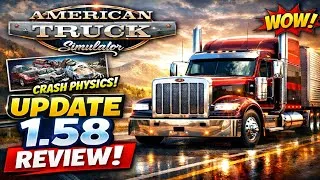 Thumbnail: American Truck Simulator HUGE Update 1.58 Review