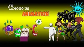 Thumbnail: [어몽어스 Among Us] Restaurant in Backrooms: Meccha Chameleon & Captain Clark - AMONG US FUNNY ANIMATION