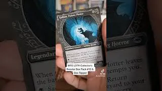 Thumbnail: MTG LOTR Collector's Booster Box Pack #12 and Box Topper
