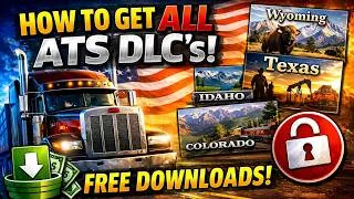 Thumbnail: How to get all American Truck Simulator DLCs for free! (Full tutorial) V. 1.60.1.0