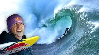 Thumbnail: Kai Lenny, Nathan Florence & Crew Tackle Ireland’s First Swell of the Season