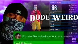 Thumbnail: He Left the Lobby… Then Invited Me to Party Chat 💀 | GTA Online