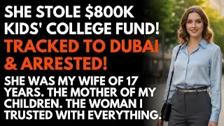 Thumbnail: My Wife Stole $800K From Our Kids' College Funds For Her Crypto Scammer Lover… I Tracked Them