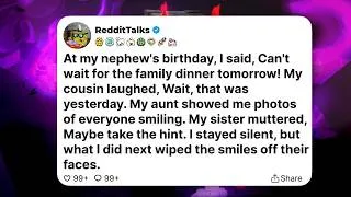 Thumbnail: At my nephew's birthday, I said, Can't wait for the family dinner tomorrow!