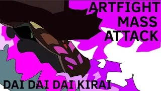 Thumbnail: // DAI DAI DAI KIRAI // ARTFIGHT MASS ATTACK 2026 // tw .. fast moving images //