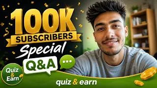 Thumbnail: 100K Subs special Q&A + redeem code giveaway!
