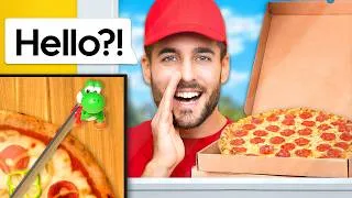 Thumbnail: A Pizza Delivery vs. ALL 112 Minigames