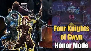 Thumbnail: I Never Died ONCE Beating Baldur's Gate 3's Hardest Challenge as The Four Knights of Gwyn