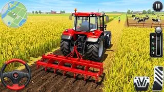Thumbnail: Real Tractor Driving Simulator 2026 - Heavy Field Work - Tractor Farming Game 3D - Android GamePlay
