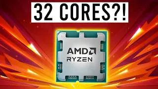 Thumbnail: AMD'S 32 CORE MONSTER! Insane IPC, Specs & Details Leak!! Huge GPU Price Update